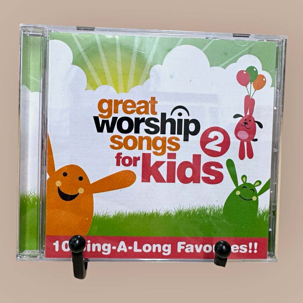 Brentwood Benson Great Worship Songs for Kids 2 CD 2008 Jewel Case PWMVCS